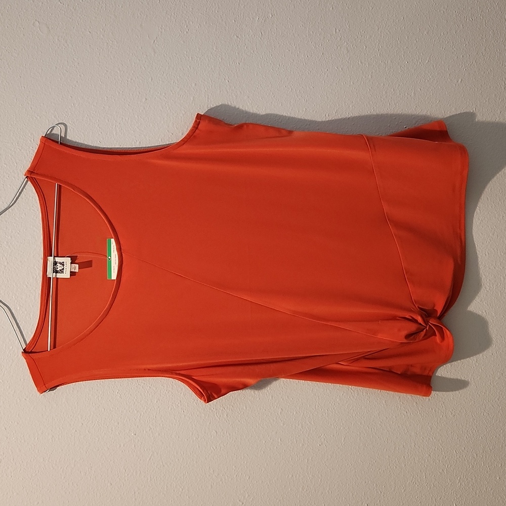 Anne Kline Womans Sleeveless Top Sz Large